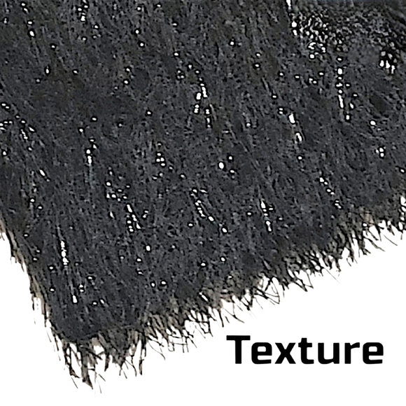 🆑️ CLEARANCE Tahari ASL Black Mini Dress Textured Sheath Size 14P - Picture 5 of 9